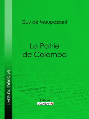 cover image of La patrie de Colomba